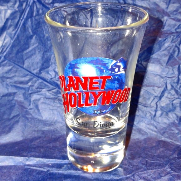 Vintage planet Hollywood from San Diego shot glass